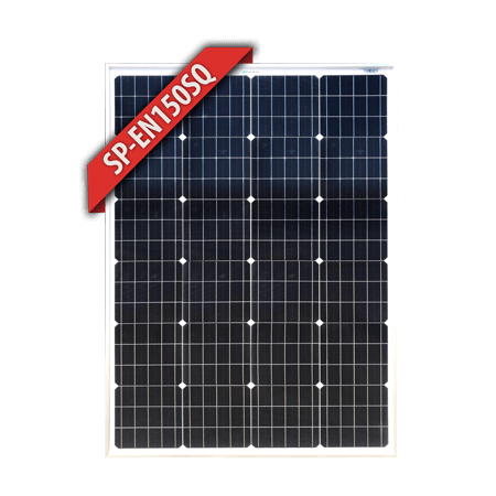 150SQ Fixed Mono Solar Panel, Available in Silver or Black Frame Solar Panel Fixed