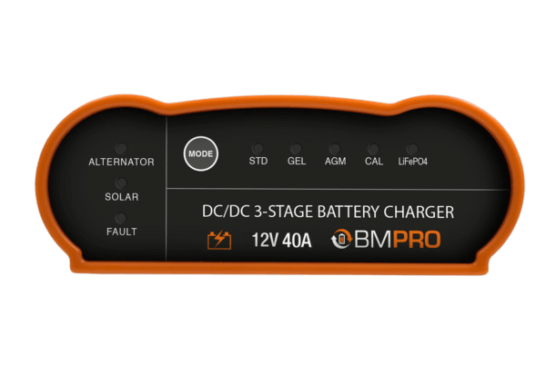 BMPRO ProBoost 12V 40A DC to DC Lithium Battery Charger with Solar Input