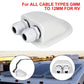 Caravan Solar Car Junction Box Cable Entry Gland Box Roof Wire Entry Cable Connector Holder Dual Hole