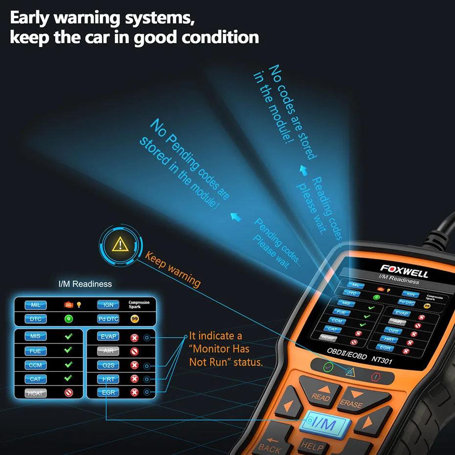 FOXWELL NT301 OBD2 Scanner