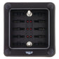 6 Way Weather Proof ATS Blade Fuse Box w/ LEDs