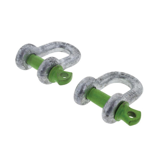 D Shackle 6mm 500kg (2pk)