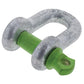 D Shackle 8mm 750kg (2pk)