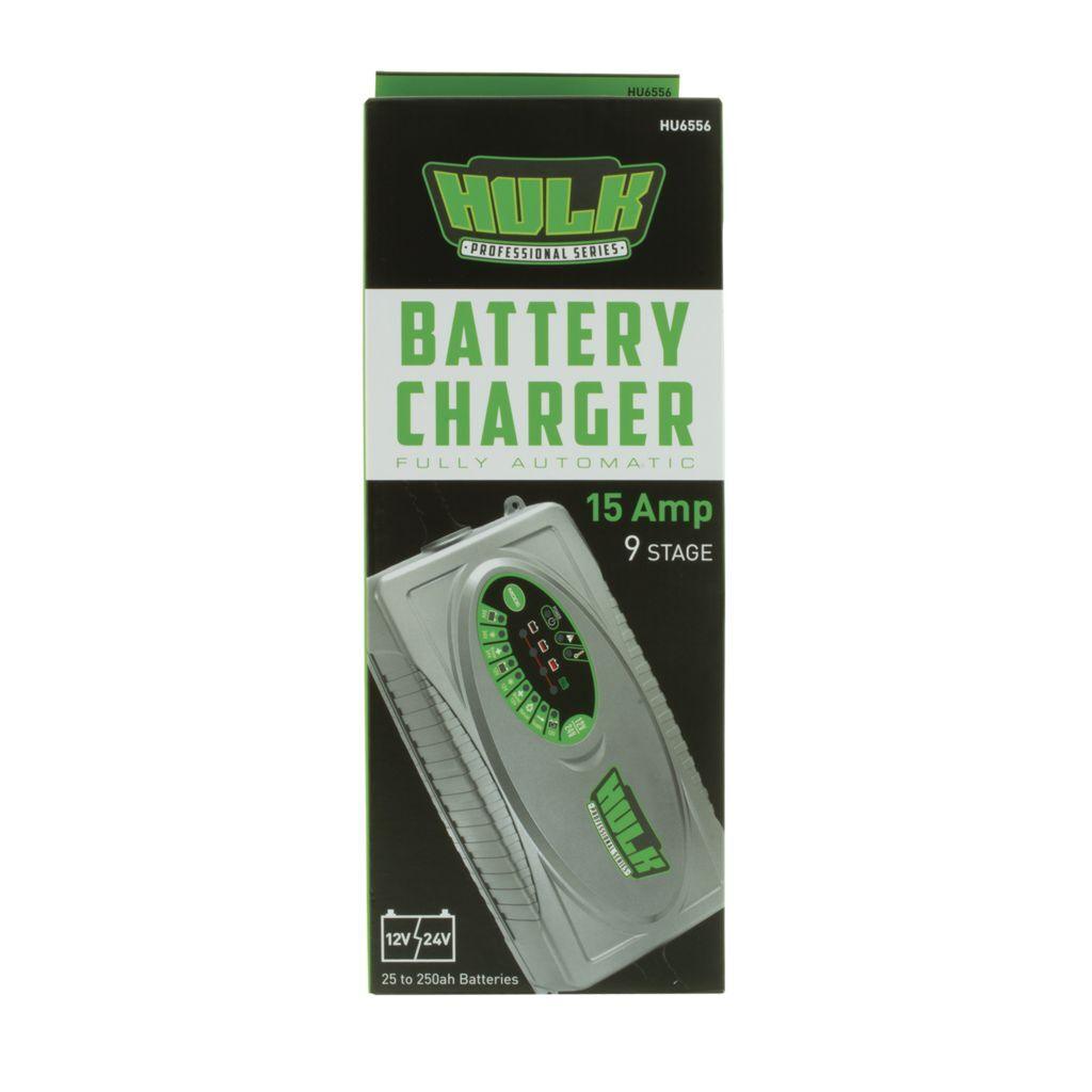 Automatic Switchmode Battery Charger - 15A 12/24V 9 Stage