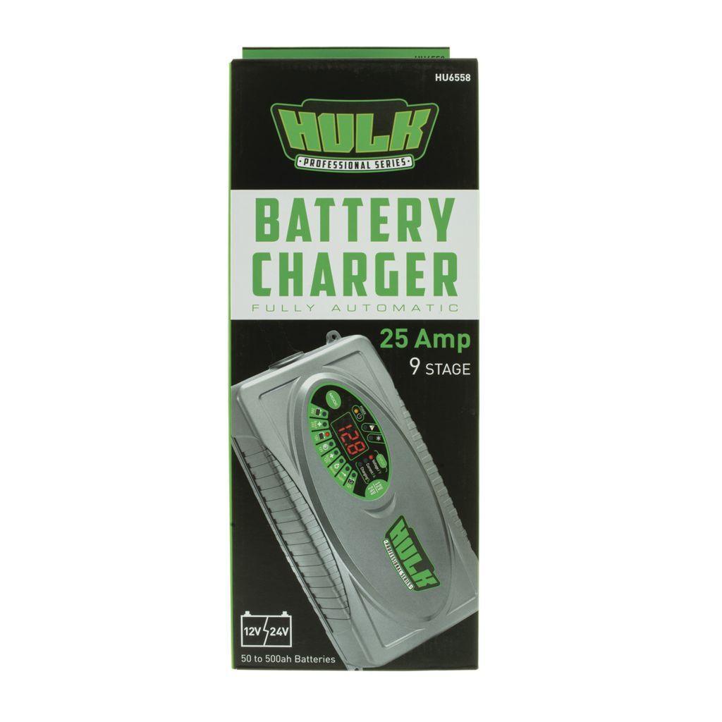 Automatic Switchmode Battery Charger - 25A 12/24V 9 Stage