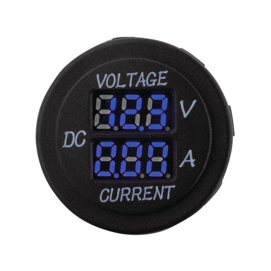 Dual DC Voltmeter & Ammeter