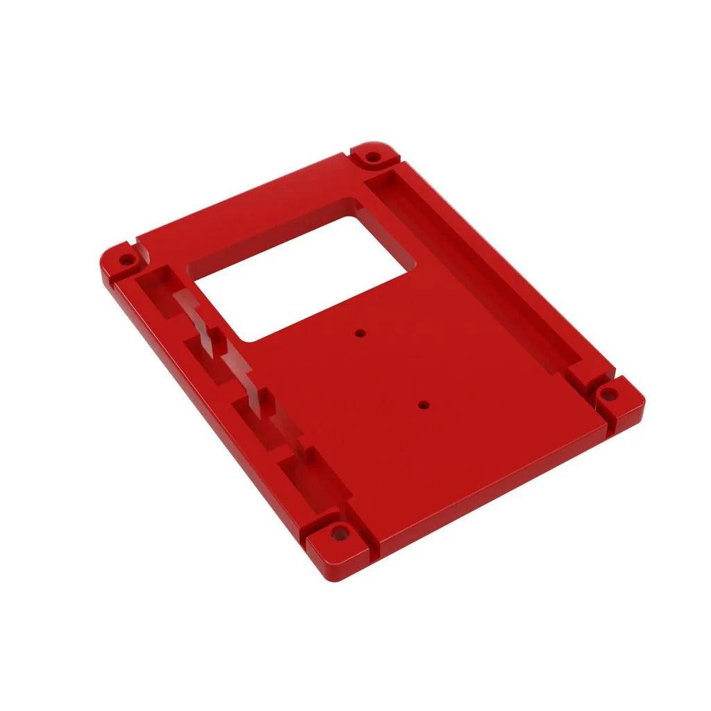 Slimline Single Surface Mount 50A Anderson Plug Housing Red