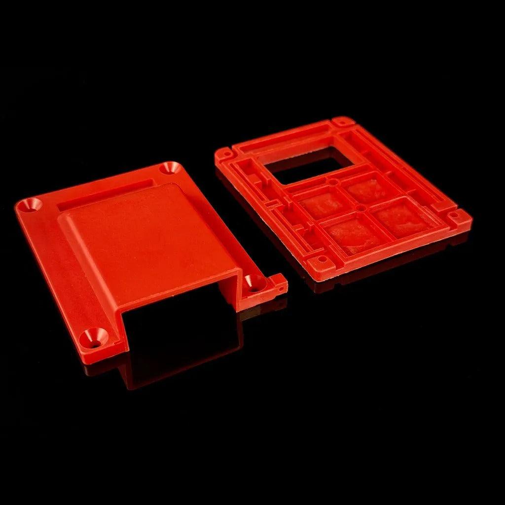 Slimline Single Surface Mount 50A Anderson Plug Housing Red