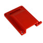 Slimline Single Surface Mount 50A Anderson Plug Housing Red