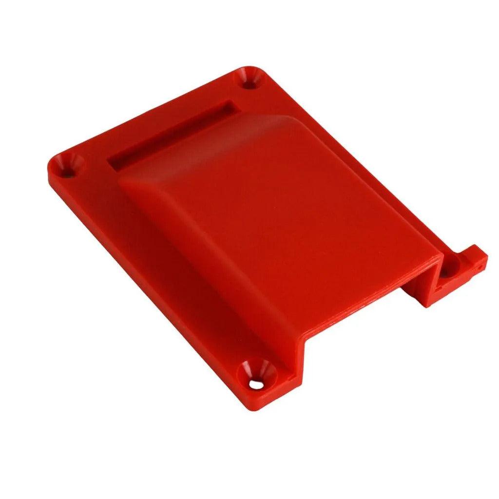 Slimline Single Surface Mount 50A Anderson Plug Housing Red