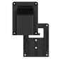 Slimline Single Surface Mount 50A Anderson Plug Housing Black