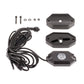 LED RGBW Flood Beam Rock Light Kit w/ Bluetooth - Pkt4