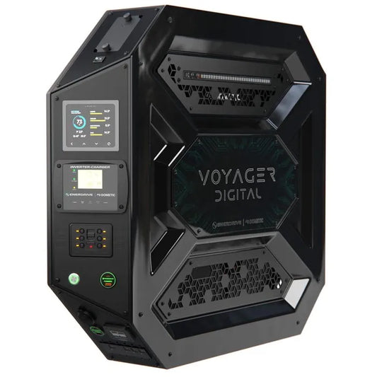 Voyager Digital System LEFT 3000W/100A Inverter-Charger 40DC inc SIMARINE SCQ50