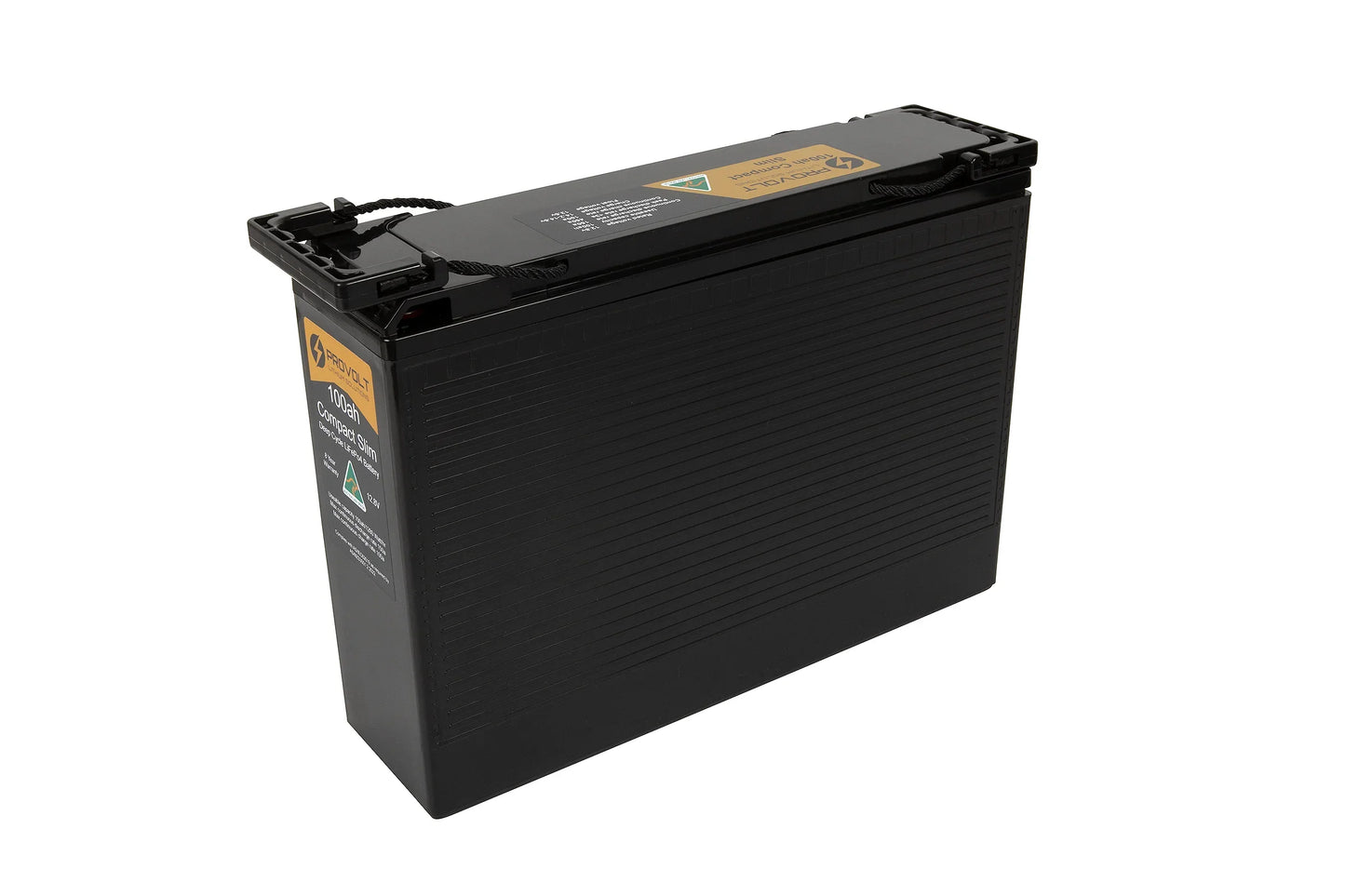 Provolt Compact 100ah Slim Deep Cycle Lithium Battery