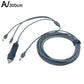 FOR Starlink Mini 3-in-1 To DC Power Cable,Mini Type-c Charging Cable Three-in-one To DC Power