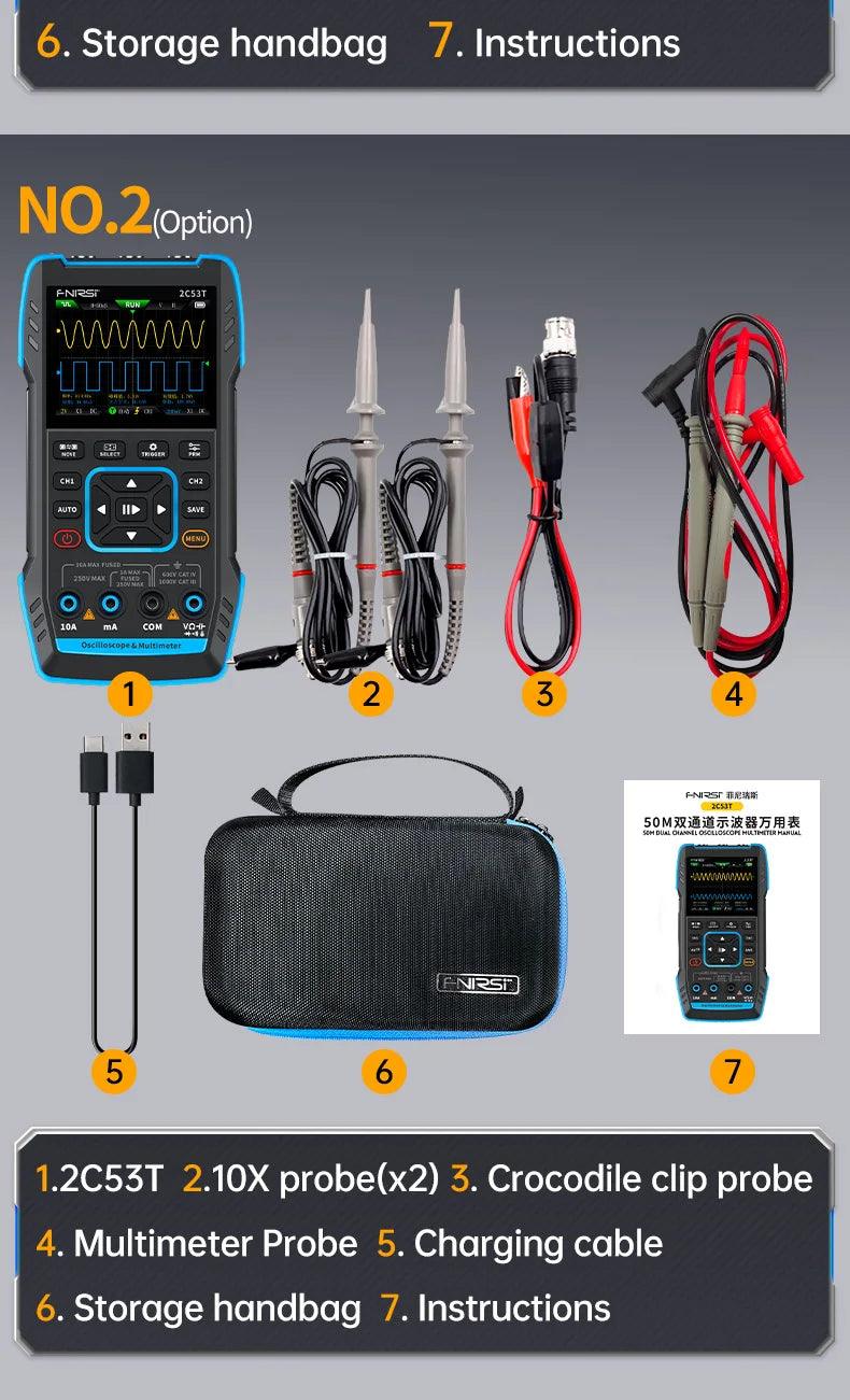 Dual Channel Oscilloscope 2C53T