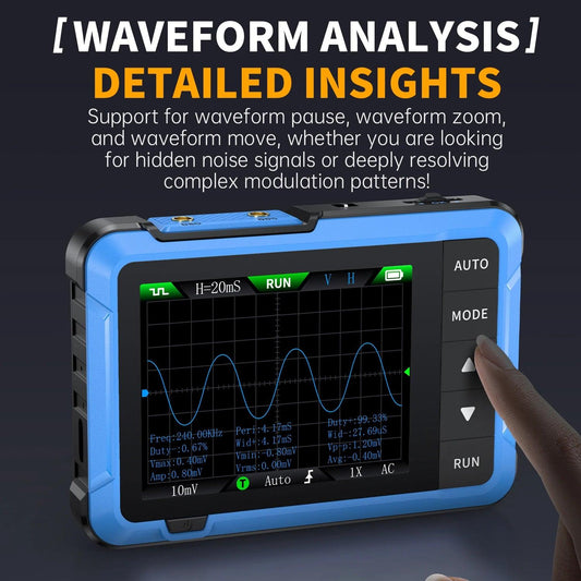 Mini Handheld Digital 2 In 1 Oscilloscope DSO510 DSO153 DSO153