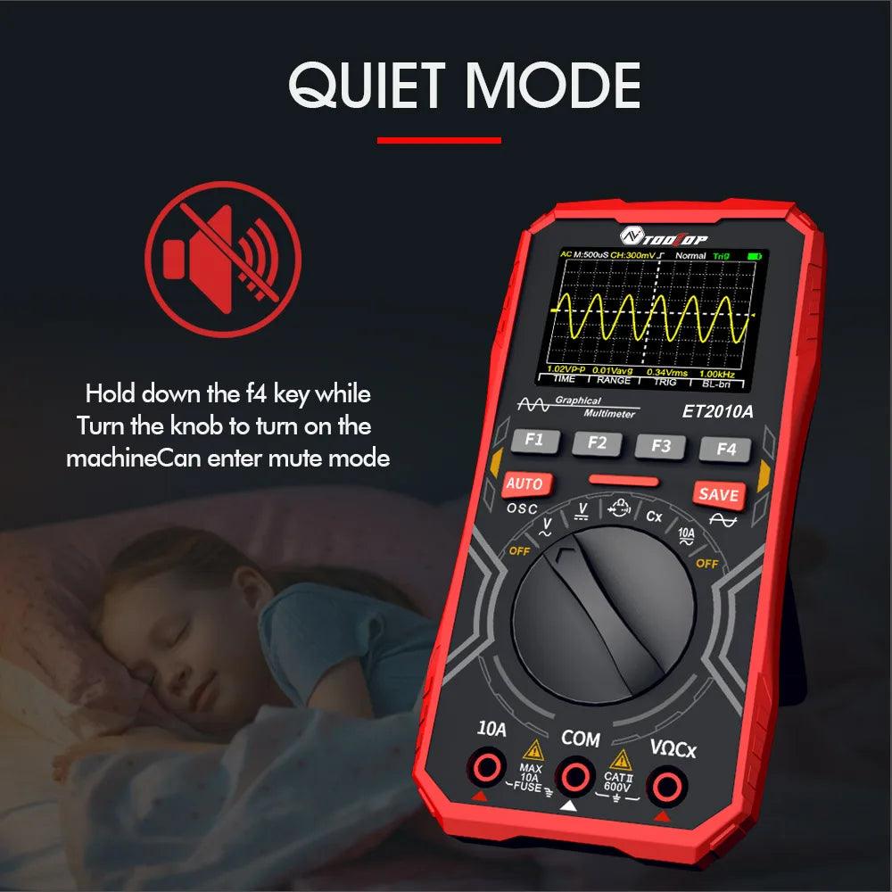 2 In 1 Digital Multimeter & Oscilloscope