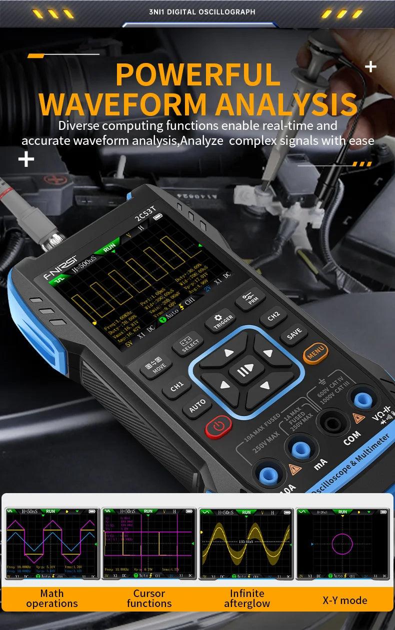 Dual Channel Oscilloscope 2C53T