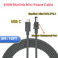 PD 100W Starlink Mini Kabel USB C to DC Power Cable 1M/2M/3M/5M/10M/15M/20M Starlink Mini Waterproof Charging Cable