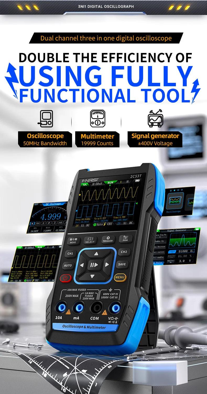 Dual Channel Oscilloscope 2C53T