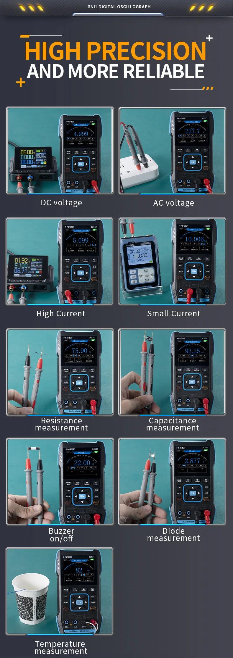 Dual Channel Oscilloscope 2C53T