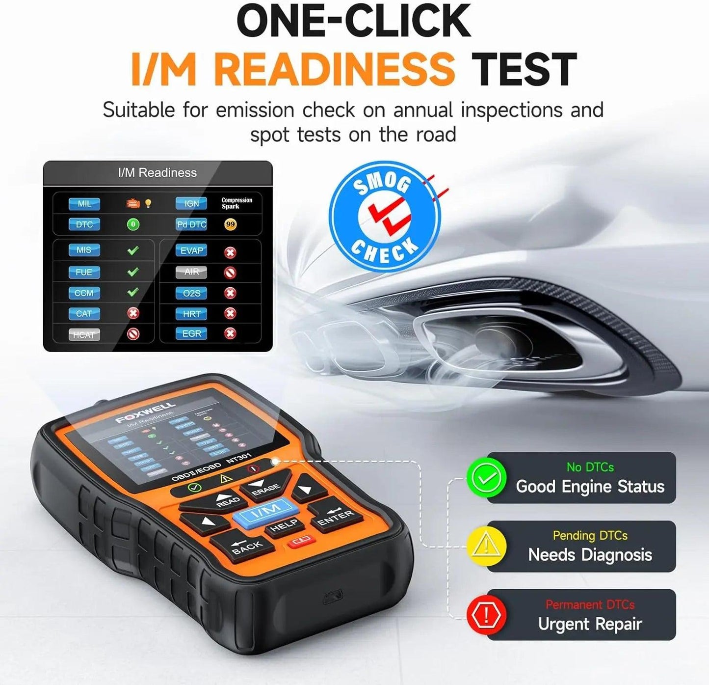 FOXWELL NT301 OBD2 Scanner