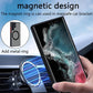 Shockproof Phone Case Magnetic Suction Dropproof Cover Support Wireless Charging For Samsung Galaxy S23 S22 S21 Ultra PLUS S21FE