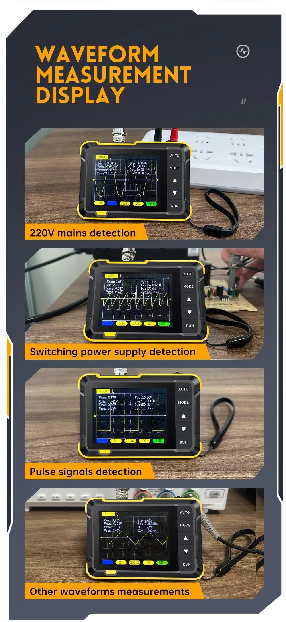 Mini Handheld Digital Oscilloscope DSO152