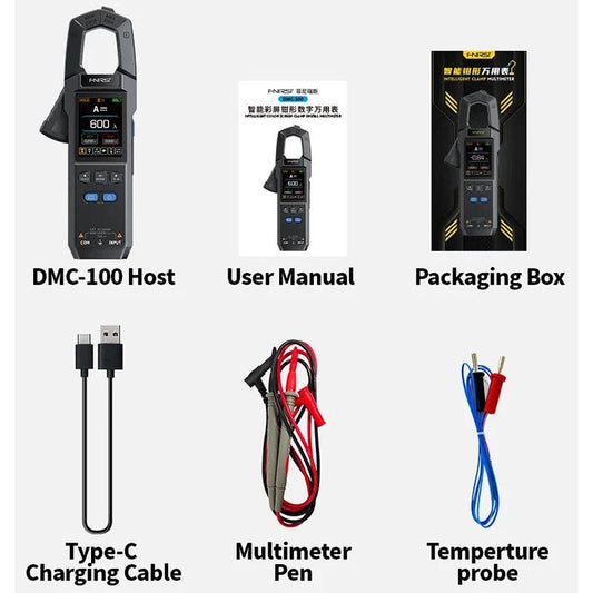 Digital Clamp Meter DC AC Current Multimeter 600A