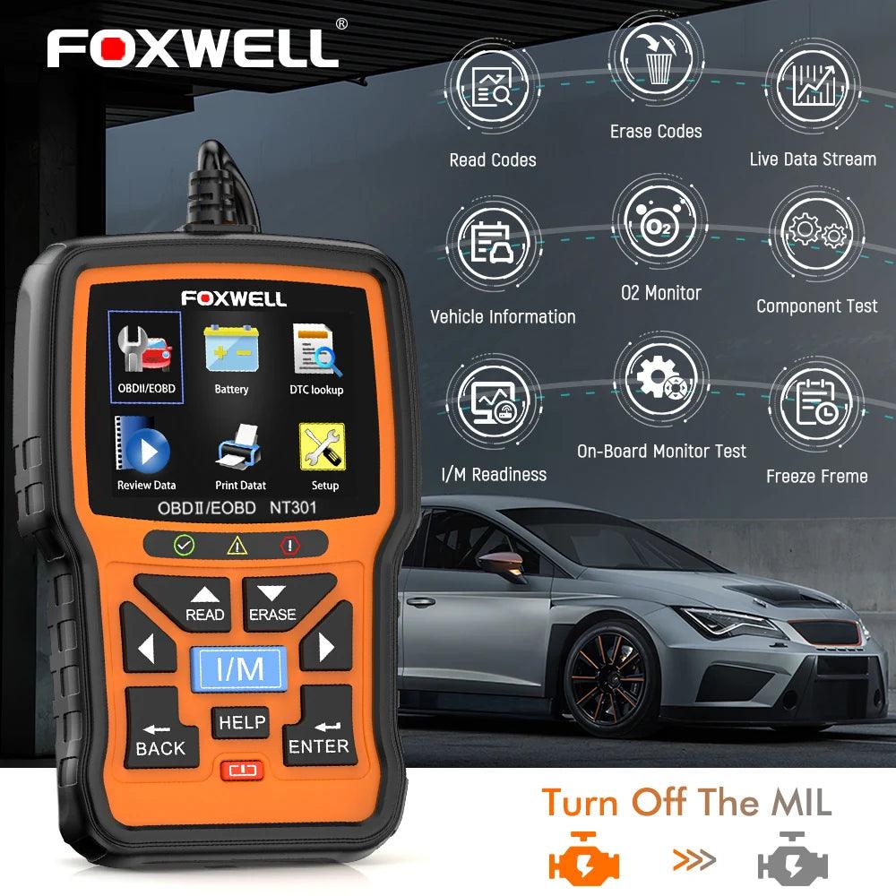 FOXWELL NT301 OBD2 Scanner