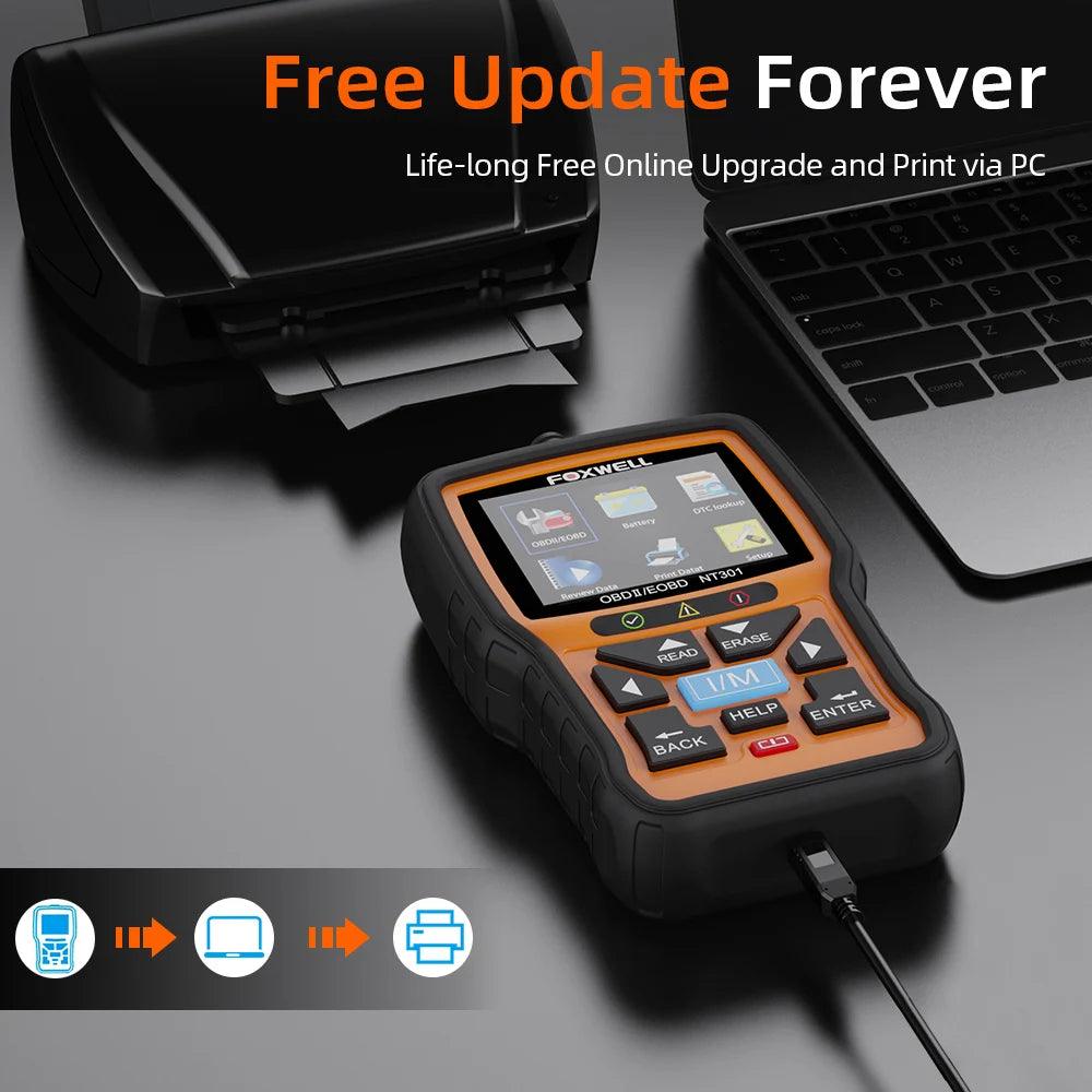 FOXWELL NT301 OBD2 Scanner