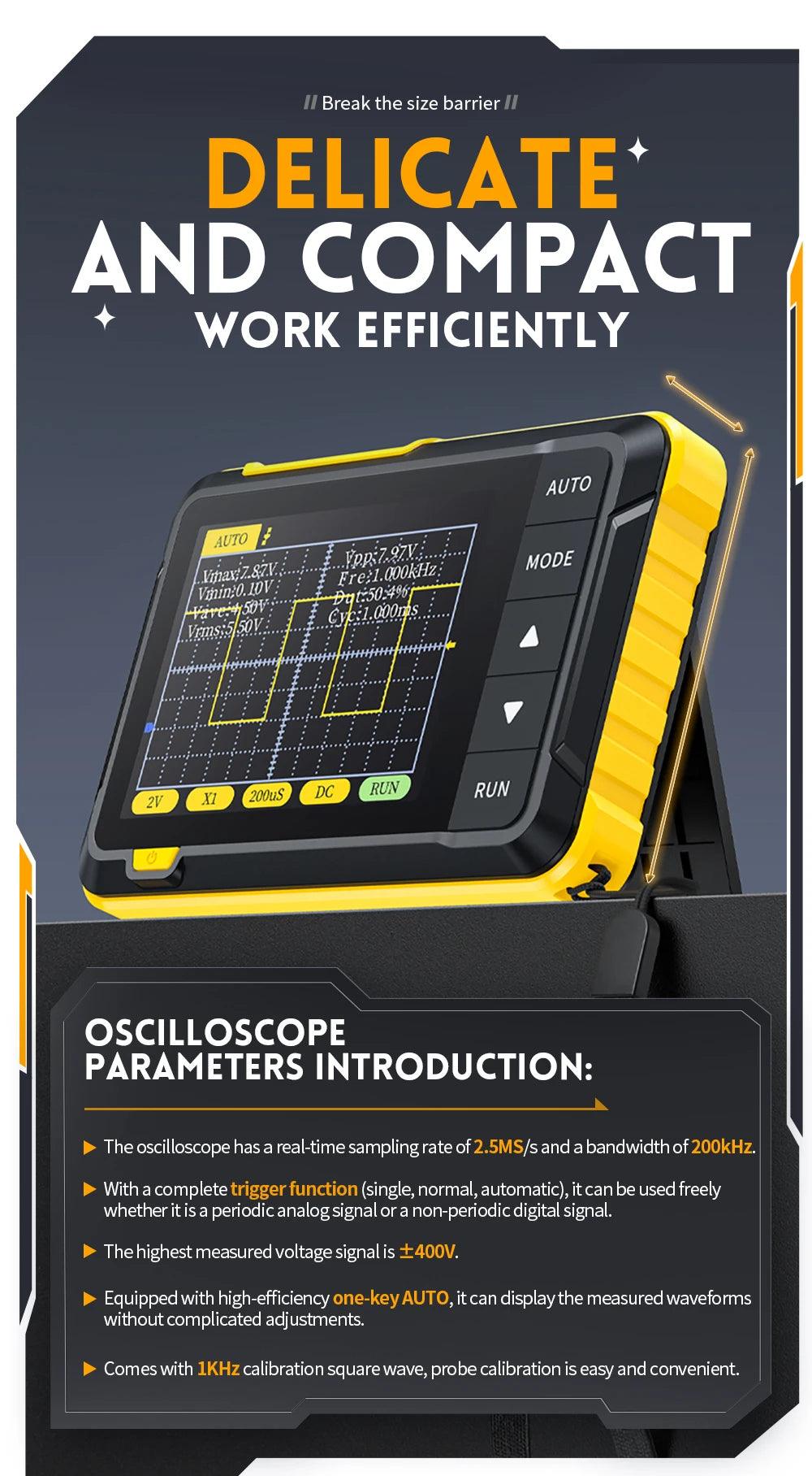 Mini Handheld Digital Oscilloscope DSO152