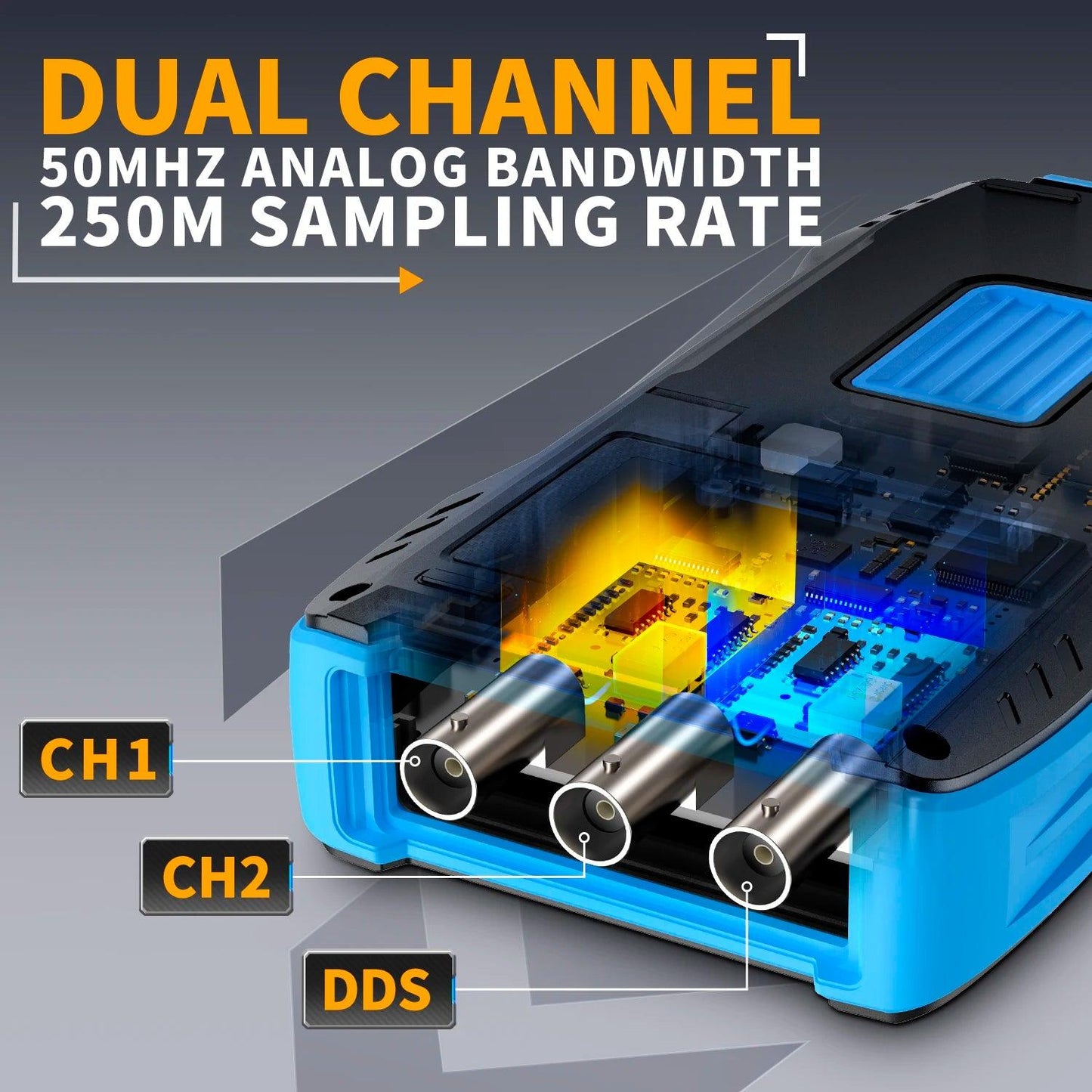 Dual Channel Oscilloscope 2C53T