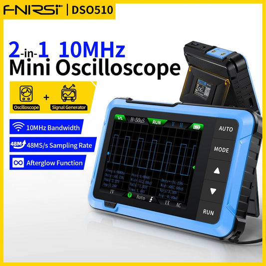 Mini Handheld Digital 2 In 1 Oscilloscope DSO510 DSO153 DSO153