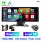 Wireless Rear View Camera System 10.26" Carplay Android Auto