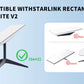 Starlink Ethernet Adapter V2,Satellite Internet V2 for Rectangle Dish Gen2,Satellite Internet Compatible RJ45 Wired External