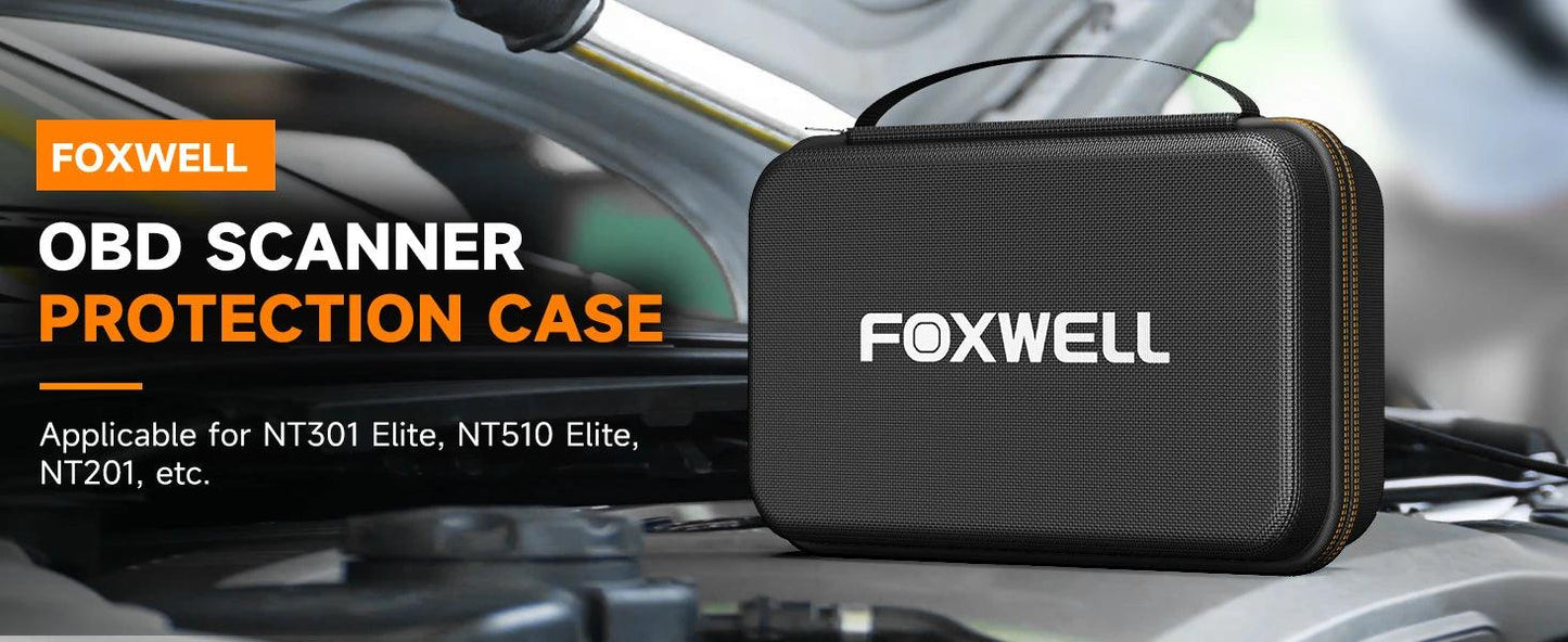 FOXWELL NT301 NT510 CASE OBD2 Scanner Professional Enhanced OBDII Diagnostic Box