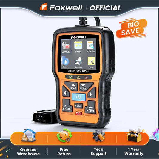 FOXWELL NT301 OBD2 Scanner