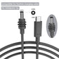 For Starlink Mini Cable 2M(6.6ft) Starlink Mini DC Power Type-C Input Replacement cable Waterproof Outerdoor Barrel Jack Chargin