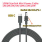 PD 100W Starlink Mini Kabel USB C to DC Power Cable 1M/2M/3M/5M/10M/15M/20M Starlink Mini Waterproof Charging Cable