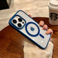 iphone 14 Magnetic Wireless Charge For Magsafe Case Shockproof Transparent Bumper Cover