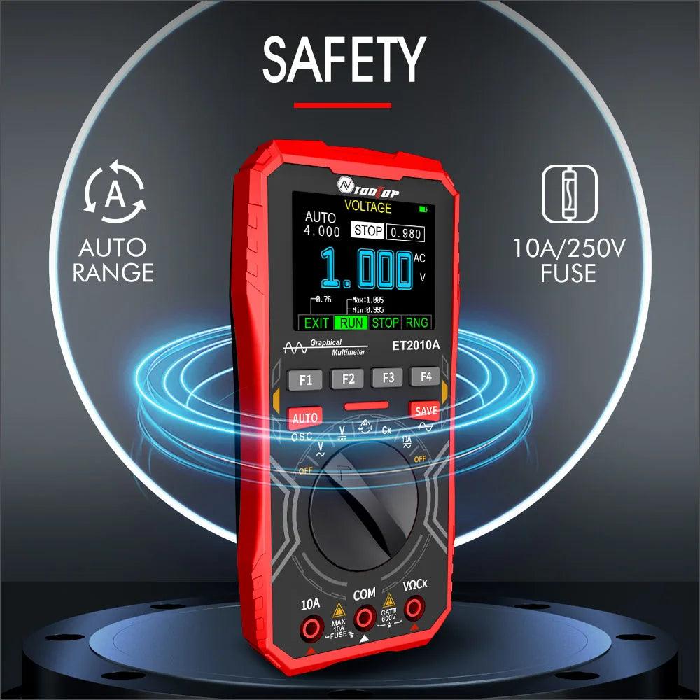 2 In 1 Digital Multimeter & Oscilloscope