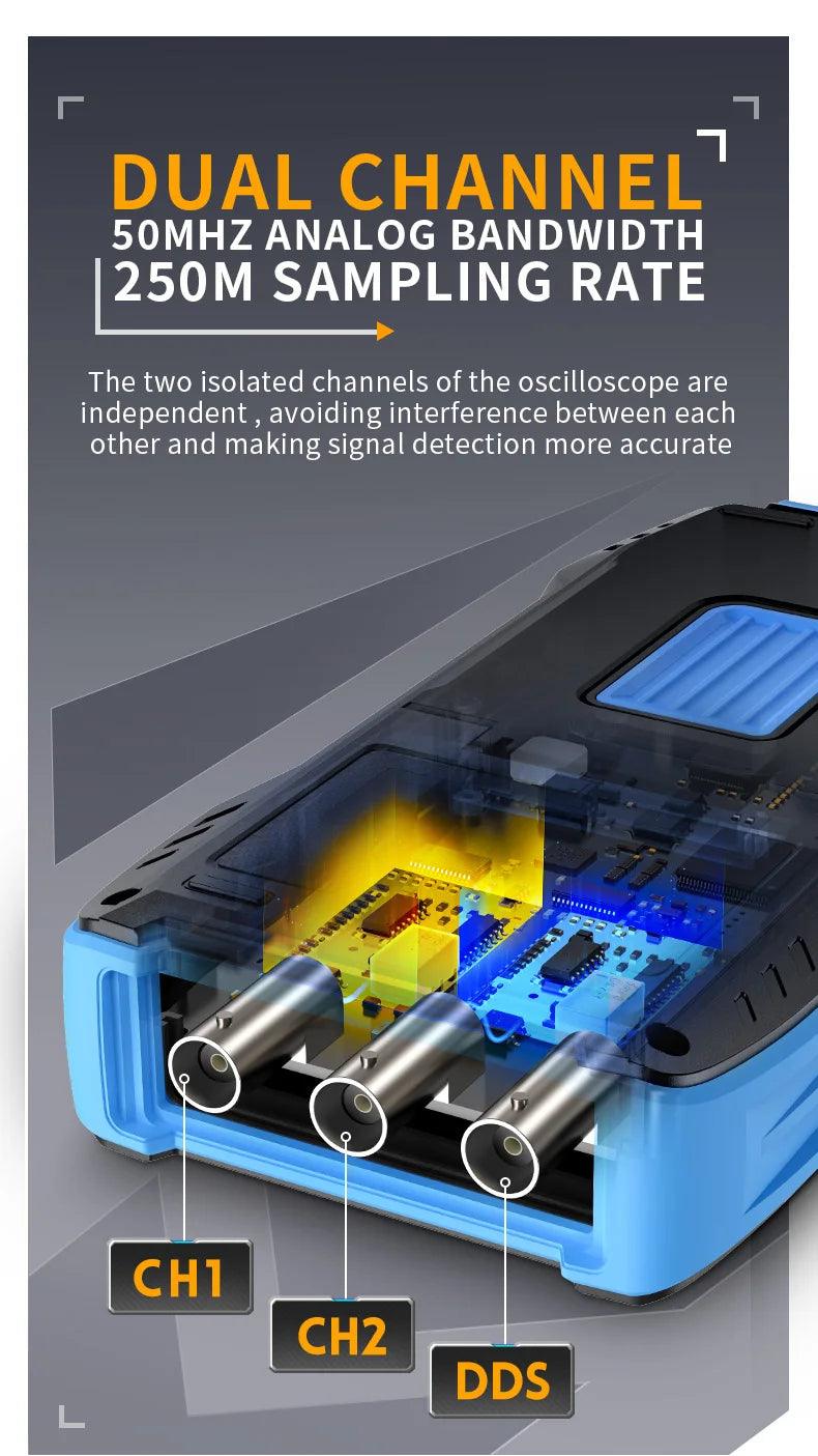 Dual Channel Oscilloscope 2C53T