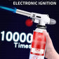 Torch Cooking AutoIgnition Butane Gas Welding-Burner Welding Gas Burner Flame Gas Torch Flame Gun Blow for BBQ Camping Cooking