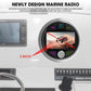 Boat Radio MP5 Marine Source Media Player AM FM RDS Receiver MP3 Stereo MP4 Video Play Bluetooth for ATV UTV SPA RZR