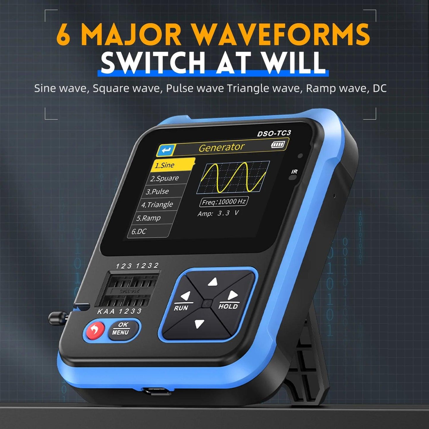 Digital 3 In 1 Oscilloscope DSO-TC3