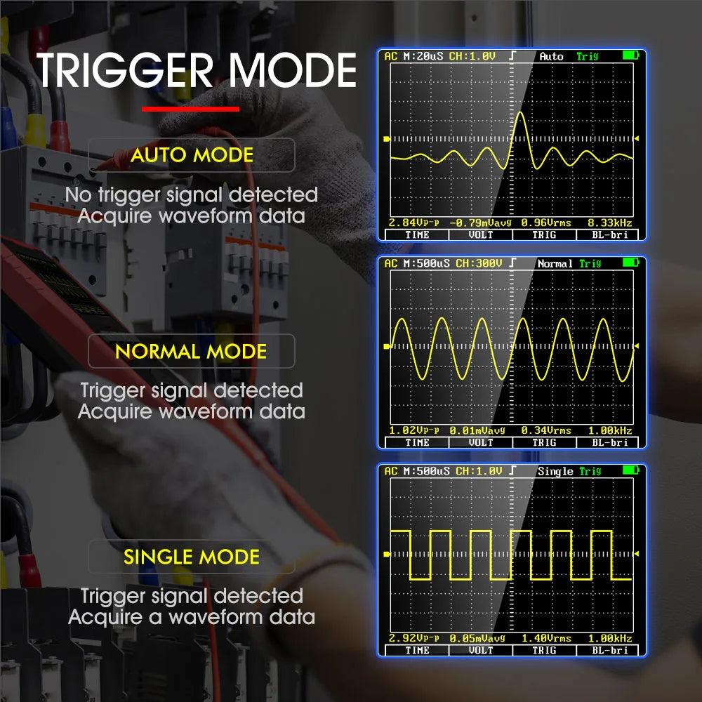 2 In 1 Digital Multimeter & Oscilloscope