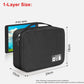 Cable Storage Bag Waterproof Digital Electronic Organizer Portable USB Data Line Charger Plug Storage Bag Travel Cable Organizer