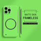 Frameless Magnetic Slim Case For Magsafe iPhone 12 11 Pro 11Pro 12Pro Xs Max 12 Mini Wireless Charging PC Matte Back Cover